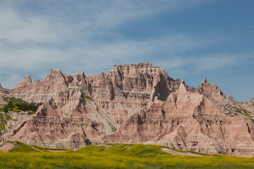 Fototapeta premium Badlands Mountain Formations