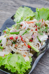 spicy seafood salad