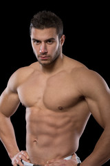 Fototapeta na wymiar Handsome muscular Men.