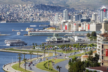 Fährhafen Izmir - obrazy, fototapety, plakaty