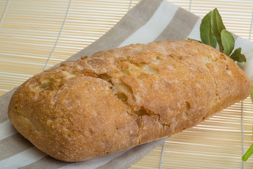 Italian bread ciabatta