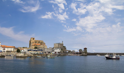 Castro Urdiales town, Spain
