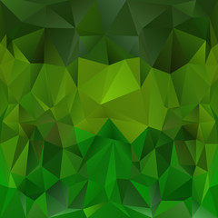 Fototapeta na wymiar vector polygonal background triangular design dark green