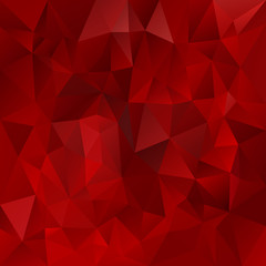 vector polygonal background triangular design dark red