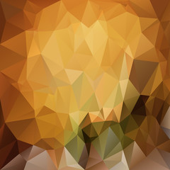 vector polygonal background triangular brown, yellow, beige