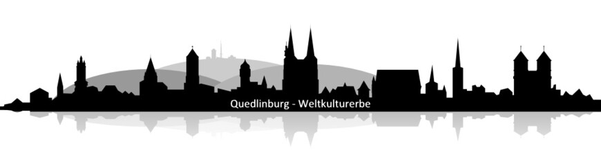 Fototapeta premium Skyline Quedlinburg