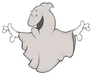 Ghost cartoon