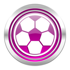 soccer violet icon football sign