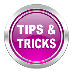 tips tricks violet icon