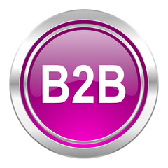 b2b violet icon