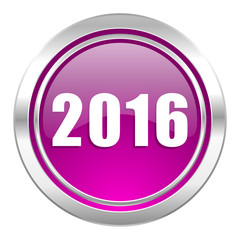 new year 2016 violet icon new years symbol