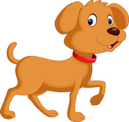 Obraz premium Cute dog cartoon