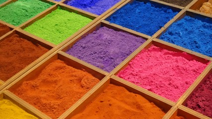 Colorful pigments