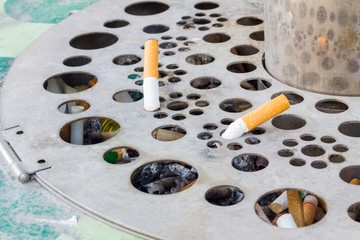 Obraz na płótnie Canvas two cigarettes