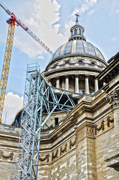 Restauraci&oacute;n del Pante&oacute;n de Par&iacute;s, neoclasicismo, Soufflot