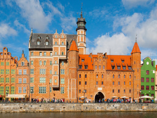 Fototapeta premium Mariacka gate in Gdansk