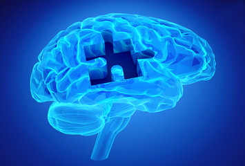 Dementia disease and a loss of brain function and memories
