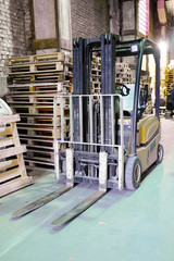 The image of loader under the white background