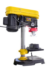 drilling machine in the service station