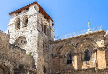 Naklejka premium Church of the Holy Sepulchre, Jerusalem