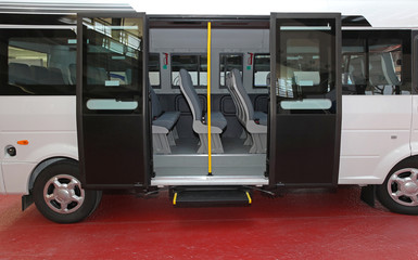 Minibus door