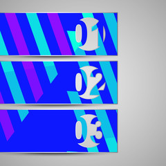 Vector web element for your design