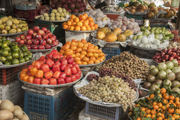 Fototapeta na wymiar Fruit market