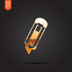 Vector gold icon