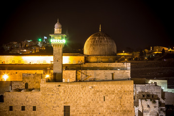 Fototapeta na wymiar Old city of Jerusalem, Israel