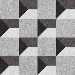 Abstract paneling pattern - leather texture