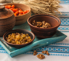 Cooking  kutya is a traditional food on Christmas Eve.