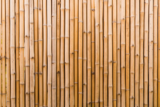 decorative old bamboo wood