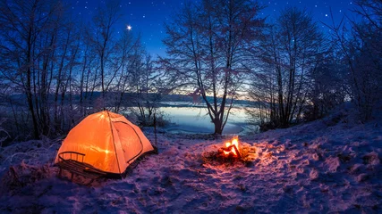 Photo sur Plexiglas Camping Hôtel mille étoiles