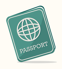 passport,design, vector illustration.