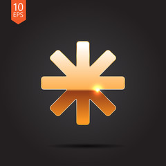 Vector star icon. Eps10