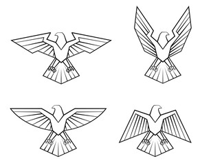 Eagle Symbol Set Collection