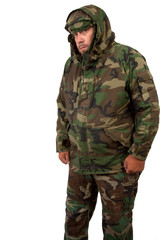 Man in Camouflage