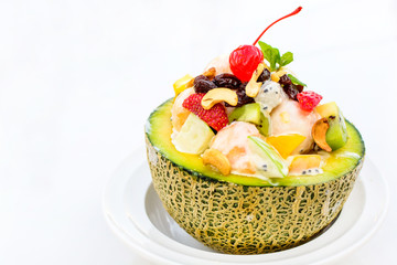 Fresh fruit salad
