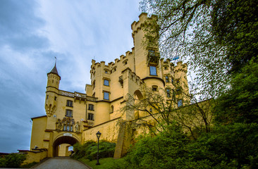 Fototapeta na wymiar Hohenschwangau castle, Germany