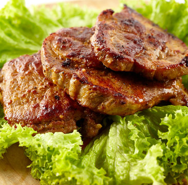 Grilled Pork Neck