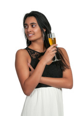 Woman Champagne