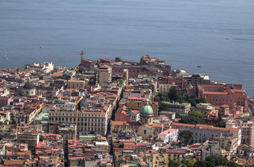 Fototapeta premium Old city Naples, Italy