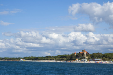 Fototapeta na wymiar Baltic Sea coast
