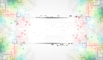 Abstract technological background