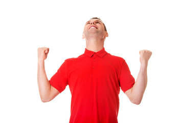 Fototapeta premium Happy man