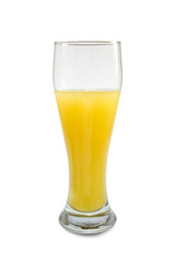 juice on a white background