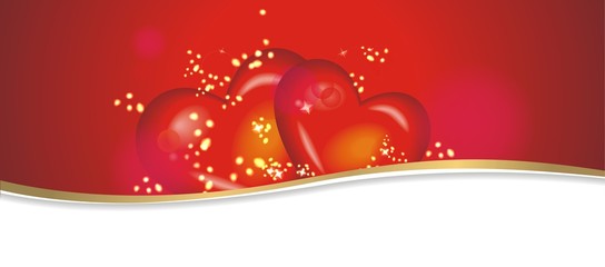 Banner zum Valentinstag