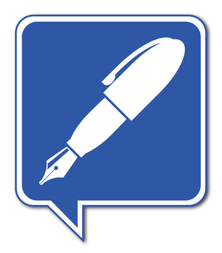 Logo stylo plume.