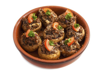 Stuffed mushrooms