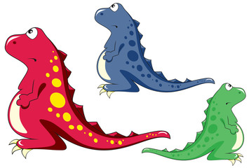 Sad dinosaur